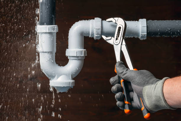 Professional Sewer Line Repair technician working in White Horse Beach, MA